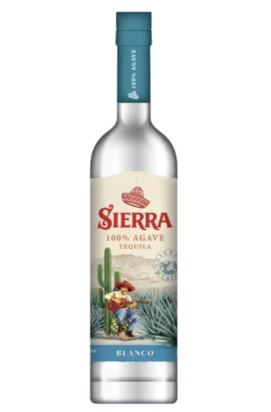 Sierra blanco 100% Agave Tequila 0,7l 35% vol.