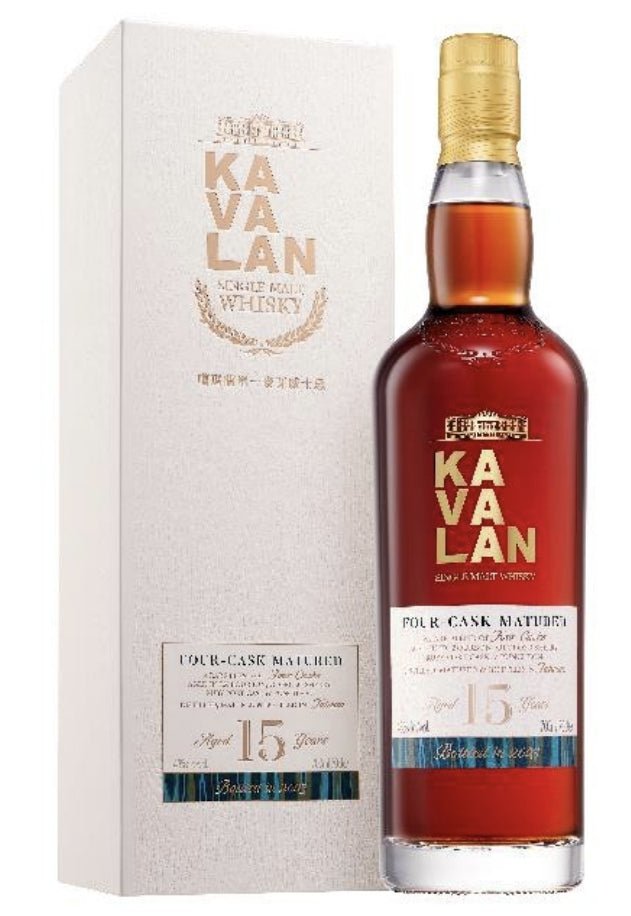 Kavalan 15 y Four Casks 2025 Edition 0.7l Fl 43 %vol. Taiwan Whisky