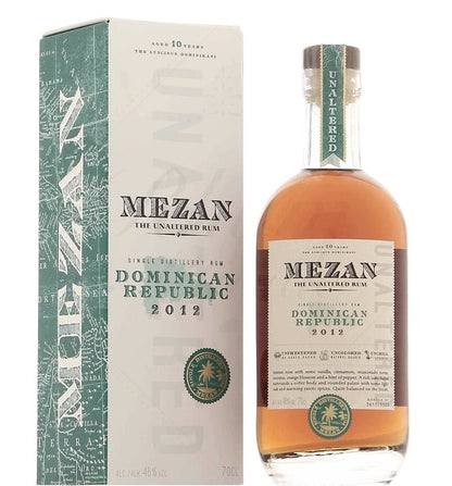 Mezan République dominicaine 2012 distillation unique 0,7l 46% vol. Rhum