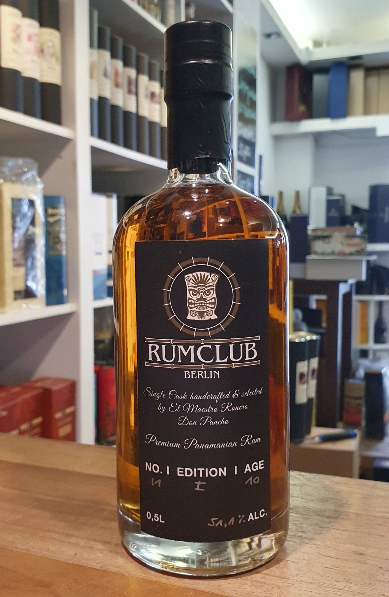 Rumclub ed.1 Don Pancho Panama 10y 0,5l 51,1% obj. rum club Private Selection Edition