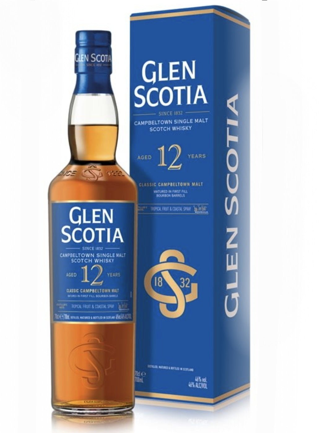 Glen scotia 12y unpeated 0,7l 46%vol. GePa