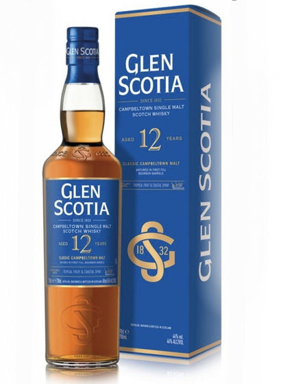 Glen scotia 12y unpeated 0,7l 46%vol. GePa