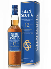 Laden Sie das Bild in den Galerie-Viewer, Glen scotia 12y unpeated 0,7l 46%vol. GePa
