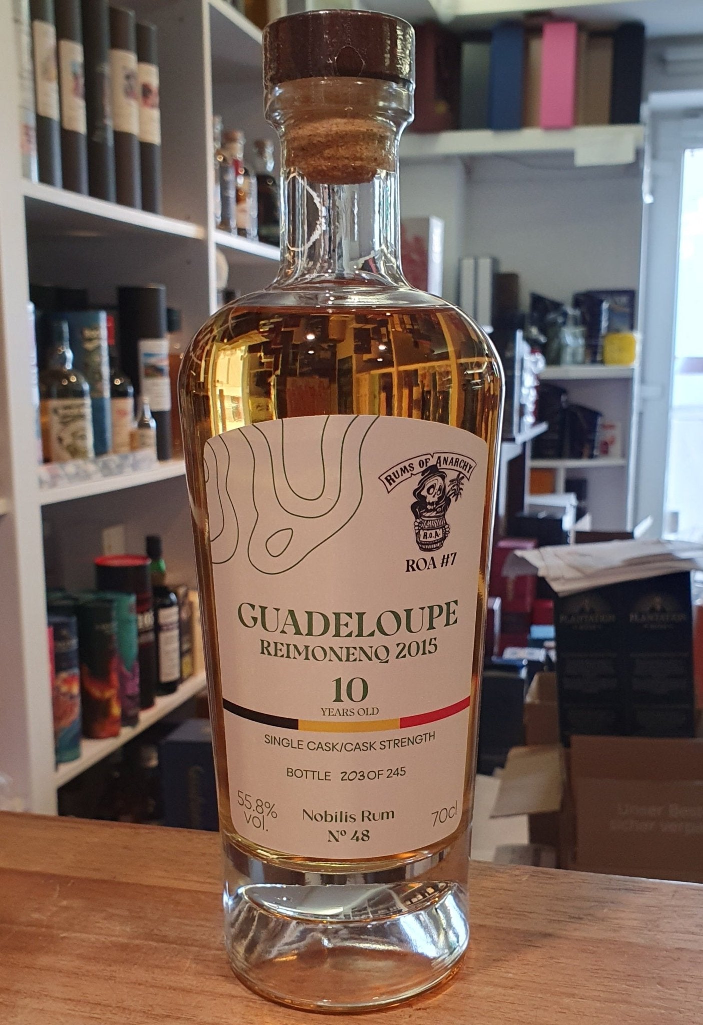 Nobilis Guadeloupe Reimonenq 2015 o.gp #48 Rum 0,7l 55,8% vol. Rhum