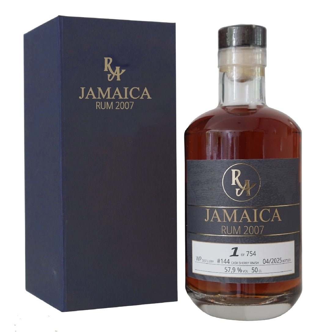 RA Jamaica 2007 WP 2025 Single sherry cask 0,5l 57,9% vol. Rum Artesanal 144