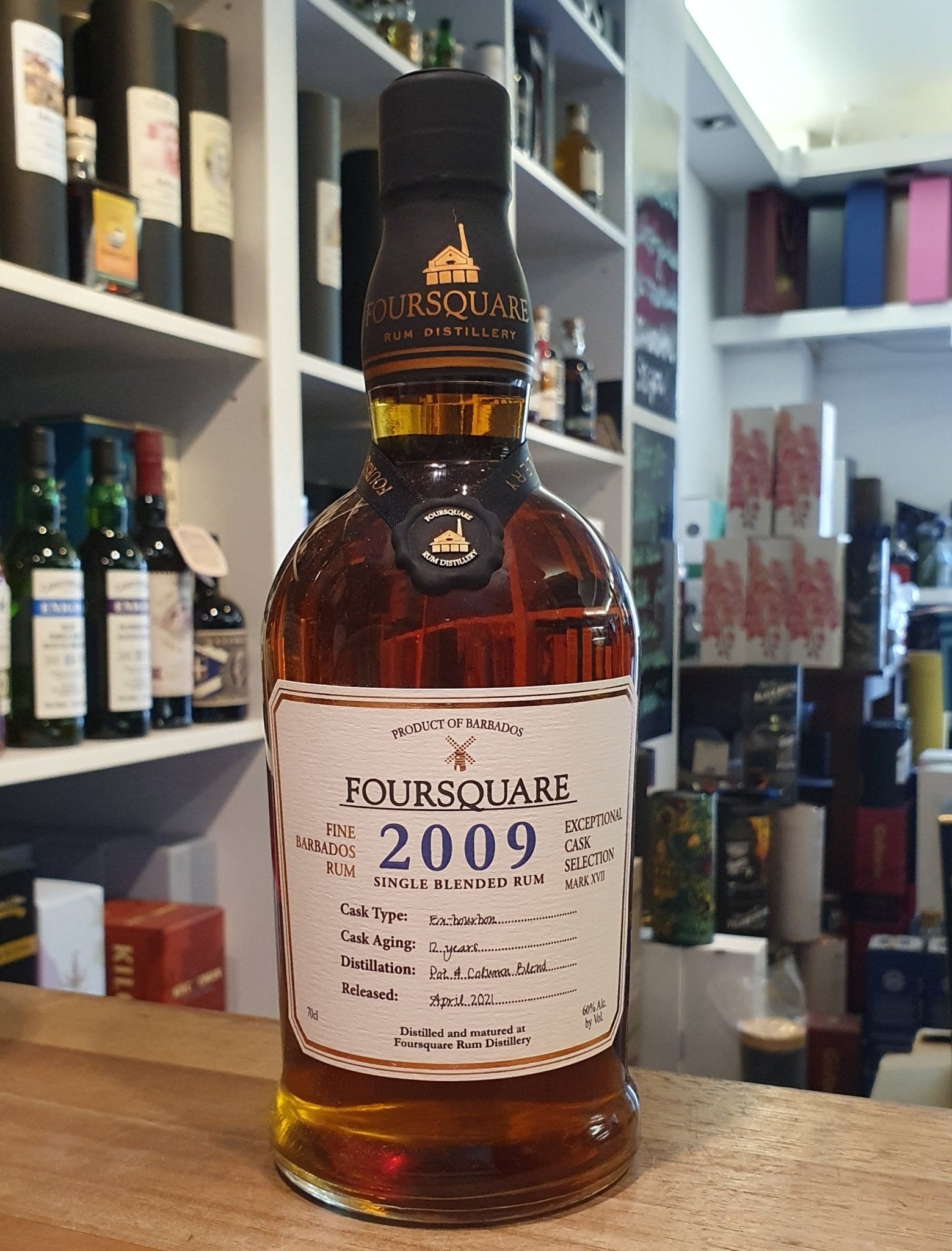 Foursquare 2009 Barbados cask strength 60% vol. 0,7l Rum