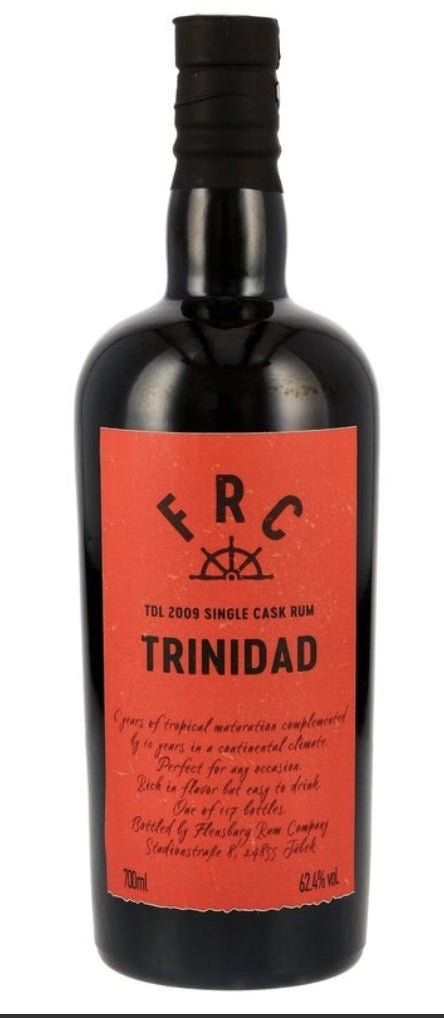 FRC Trinidad T.D.L. 2009 2025 single cask Jamaica 62,4% 0,7l l Flensburg