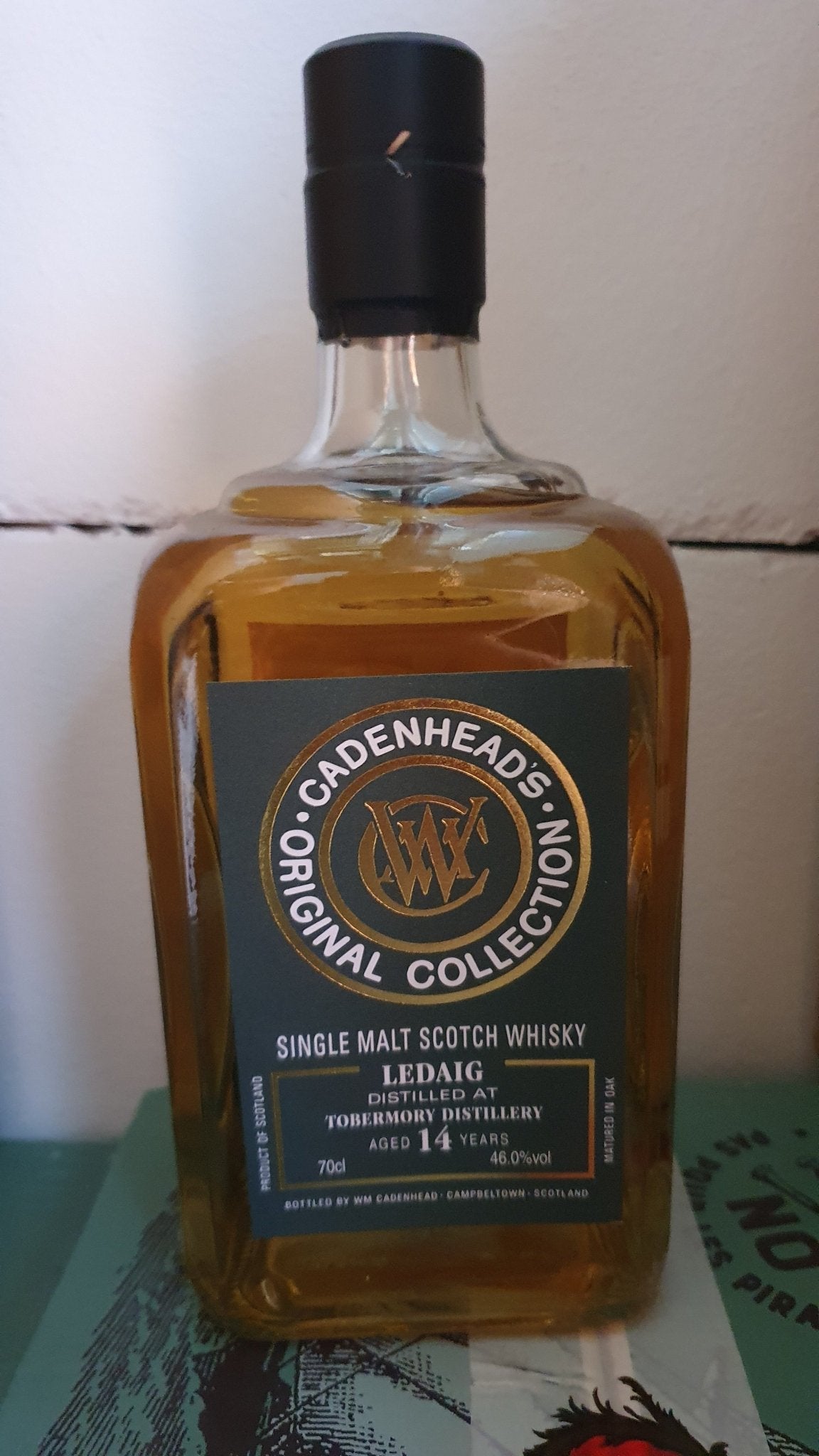 Ledaig 14y xx cask Cadenhead's 0,7l 46 %vol. 2025
