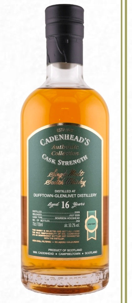 Cadenhead Dufftown 16 august 2026