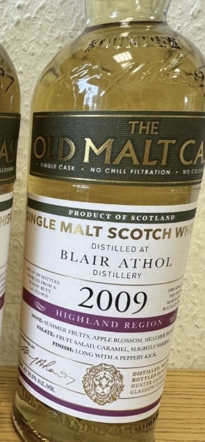 Blair Athol single cask 2009 2023 14Y Highland 50% vol. 0,7l Whisky Hunter Laing hl20020