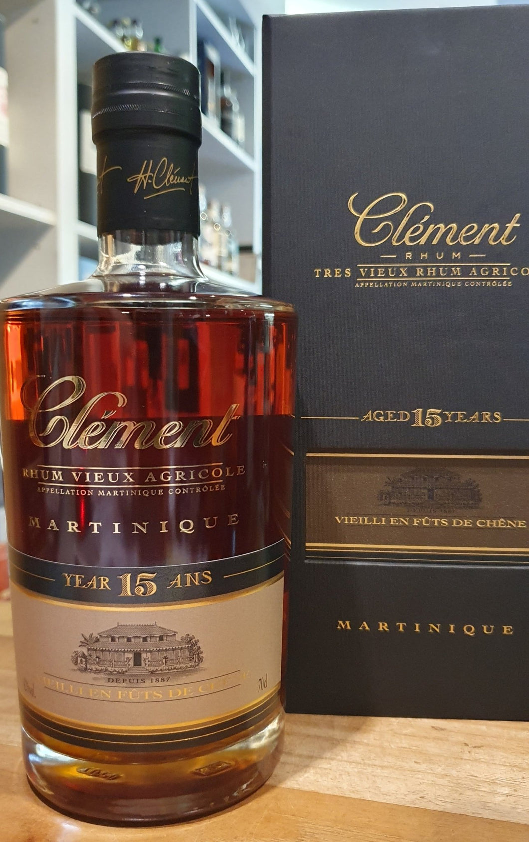 Clement 15y Prestige Range Martinique 42% vol. 0,7l Rum Rhum
