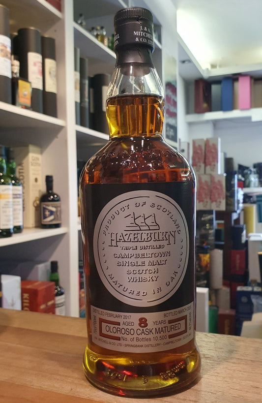 Hazelburn 8y 2025 Sherry Cask 0,7l 48,2 % vol. Whisky Campbeltown
