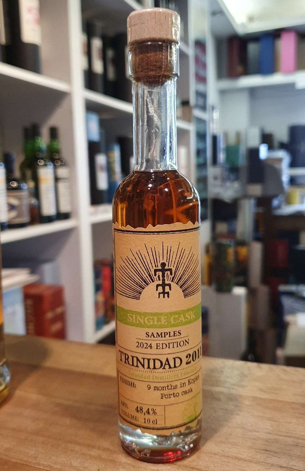 Plantation MINI Samples Trinidad 2011 2023 Burgunder Finish XO 0,1 l 48,4 % vol. single cask Rum Planteray