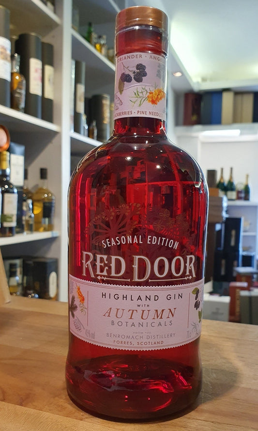 Red Door Autumn scotch Gin 0,7l 45% vol. Fl Benromach Autumn limited to 600 bottles for Germany 