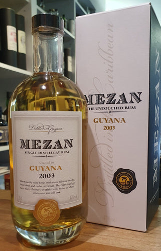 Mezan Guyana Diamond 2003 Single dist 0,7l 40% vol. Rum