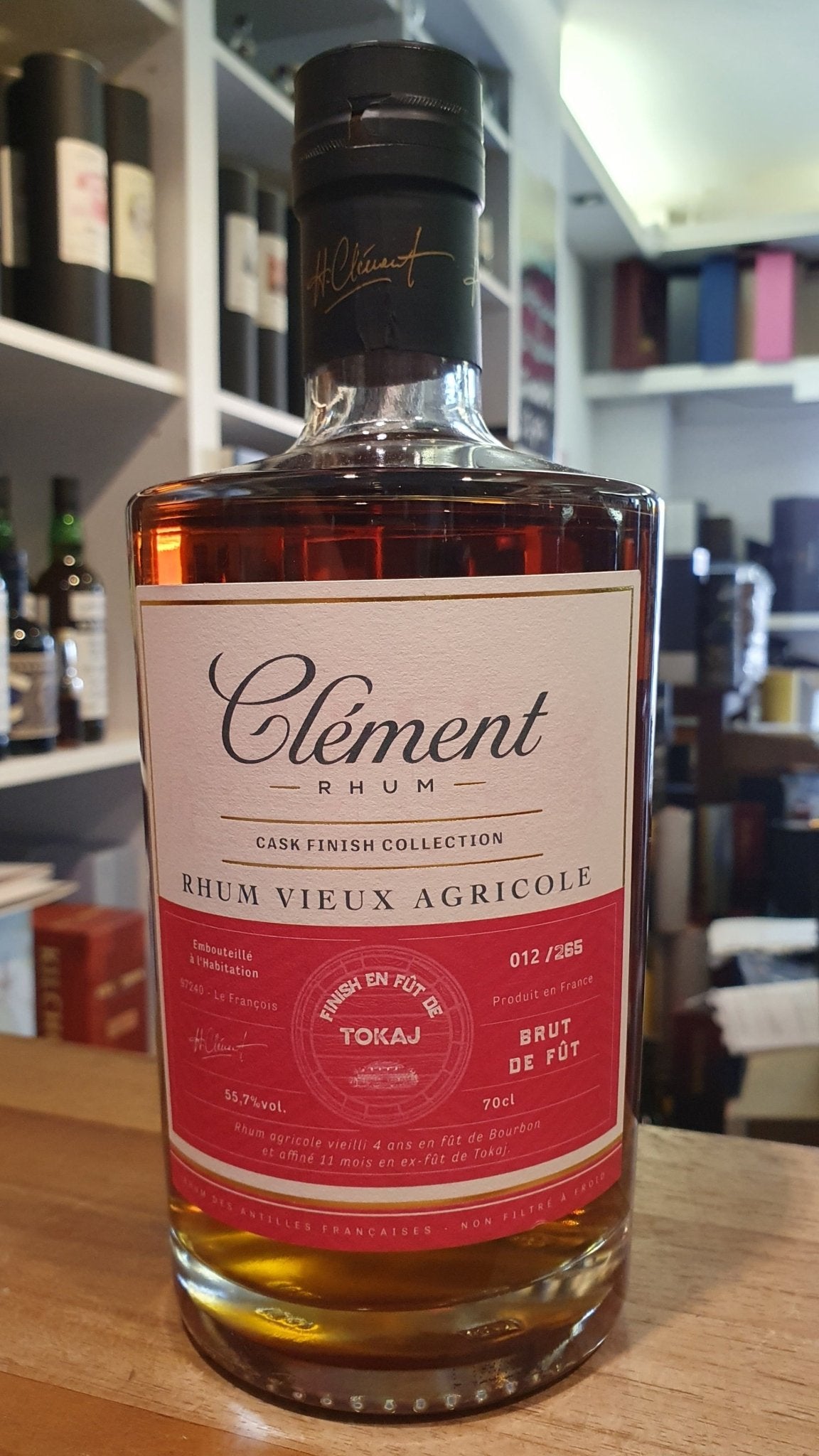 Clement Rum 2018 Tokaj cask finish 55,7% vol. 0,7l Rum Martinique Rum