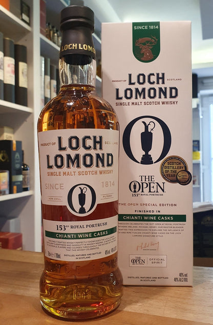 Loch Lomond 2025 The Open Special Edition Chianti Cask Finish 46 % Grain Whisky