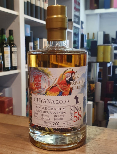 Rumclub Ed.58 Port Mourant 2010 2025 15y Guyana MPM 0,5l 58% vol. rum