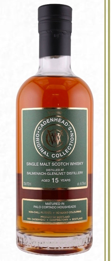 Cadenhead balmenach 15 august 2026 palo cortado
