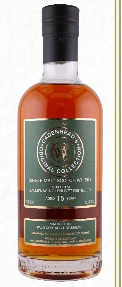 Cadenhead balmenach 15 august 2026 palo cortado