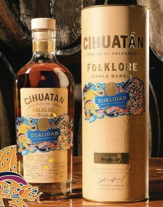 Ron Cihuatan Folklore Dualidad Chapter two 2 #2 2023 18y Single cask barrel 0,7l 53,4? % vol. Rum el salvador