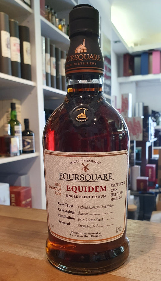 Foursquare Equidem 2024 Barbados Rum Muscat cask strength 61% vol. 0,7l #27