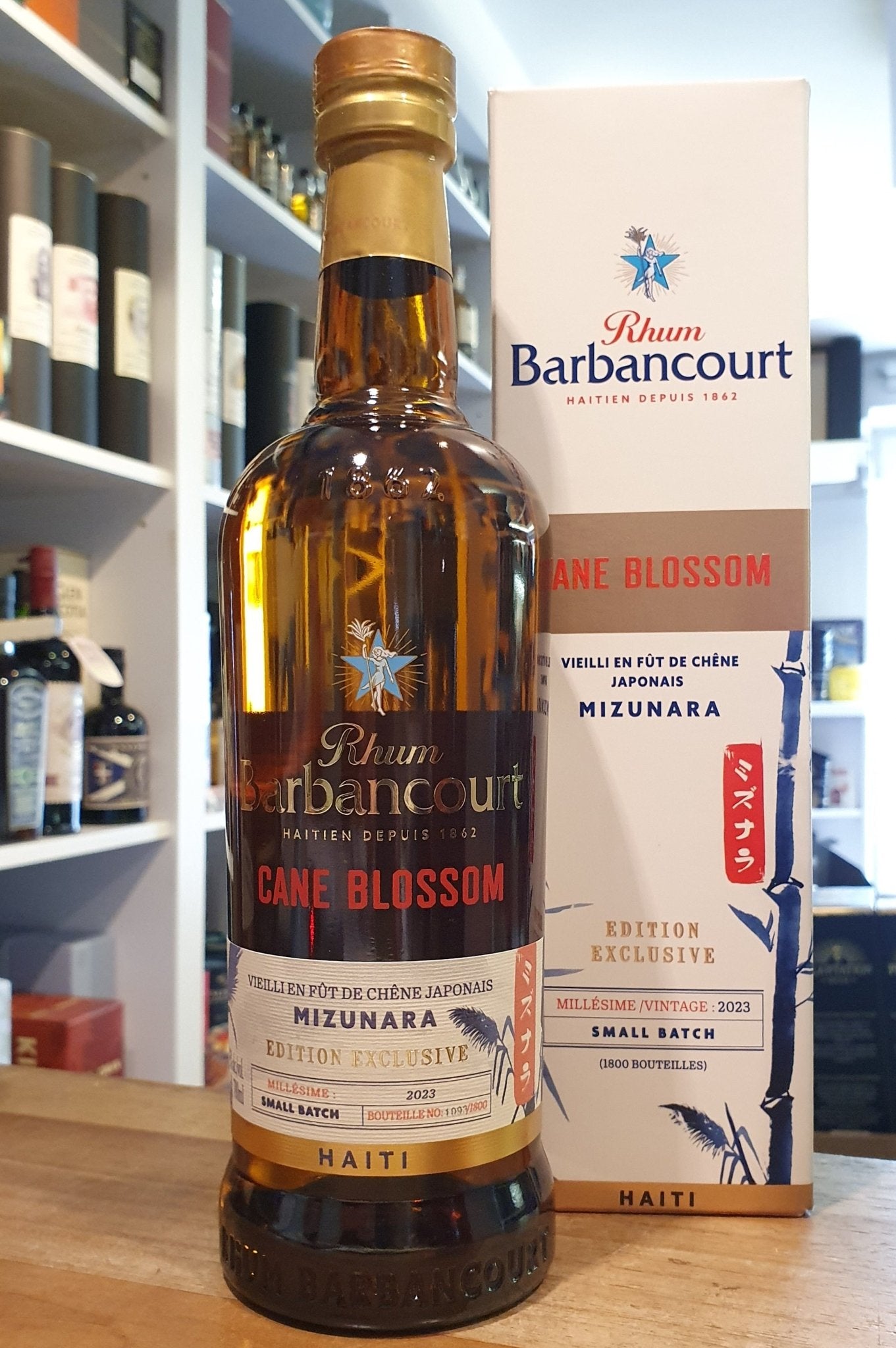 Barbancourt Cane Blossom Mizunara Cask Finish Haiti 0,7l 45%vol. Rum Limited Edition
