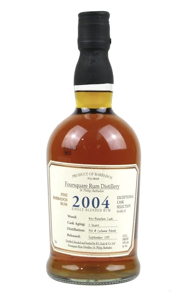 Foursquare 2004 Barbados v sudové síle 59% vol. 0,7l rum