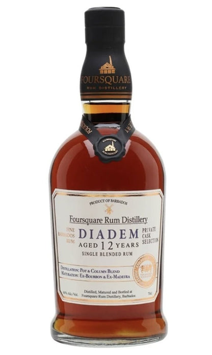 Foursquare Diadem 12 private cask Barbados 60% vol. 0,7l single blended Rum