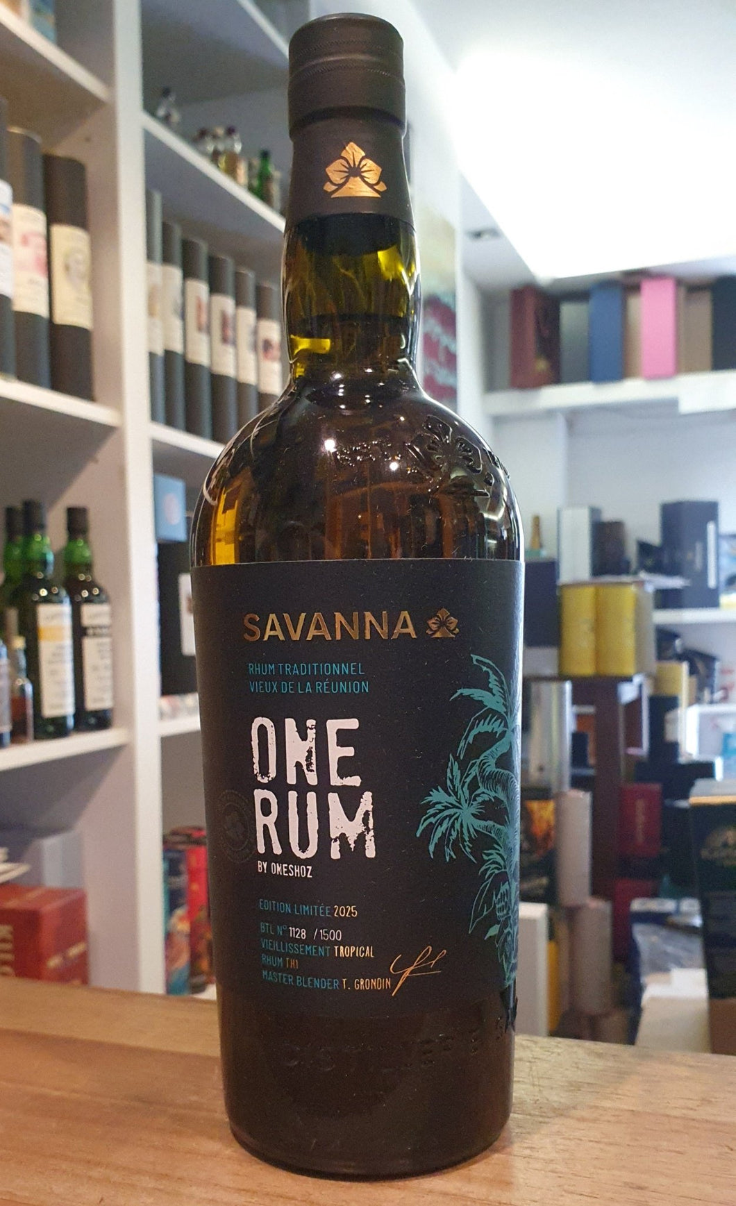 Savanna one Rum 2025 TH1 Reunion Rhum 51 % vol. 0,7l rum by Oneshoz t.grondin