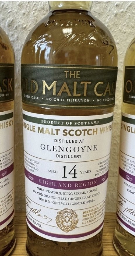 Glengoyne single cask 2008 2023 14Y Highland 50% vol. 0,7l Whisky Hunter Laing hl20097