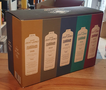 Velier Saint James Set 1998 - 2015 10x 0,1L 47%vol. Rum Rhum Martinique Selection exclusive