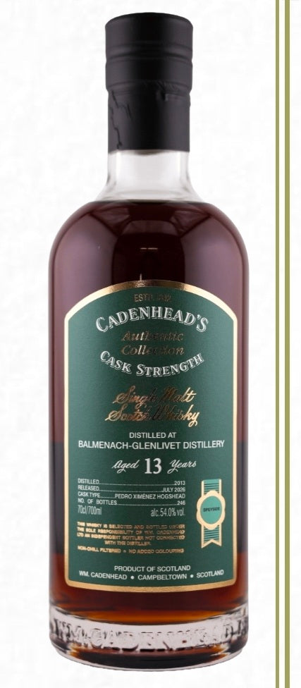 Cadenhead Balmenach 13 august 2026