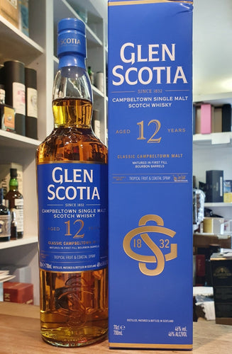 Glen scotia 12y unpeated 0,7l 46%vol. GePa