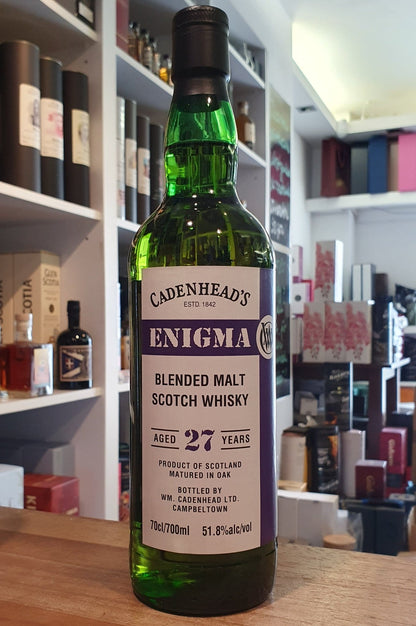 Enigma 27y BM.2.A Cadenhead's Blended Malt Scotch Whisky 0,7l 51,8 %vol.