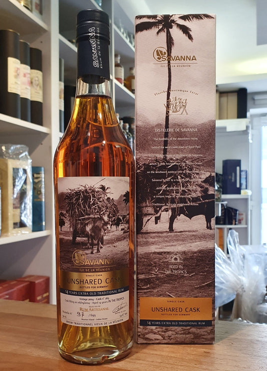 Savanna single cask 2004 263 14y unshared cask Reunion Rhum 53,6 % vol. 0,5l artesanal rum