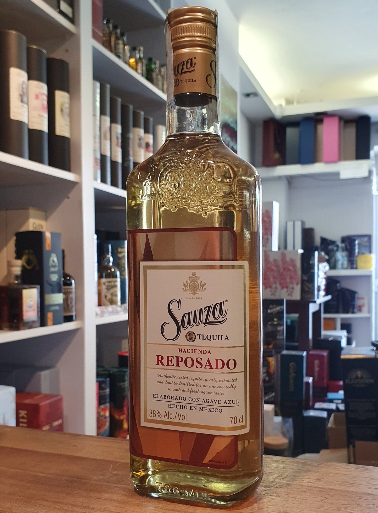 Sauza Hacienda Reposado 100% Agave Tequila 0,7l 38% vol.