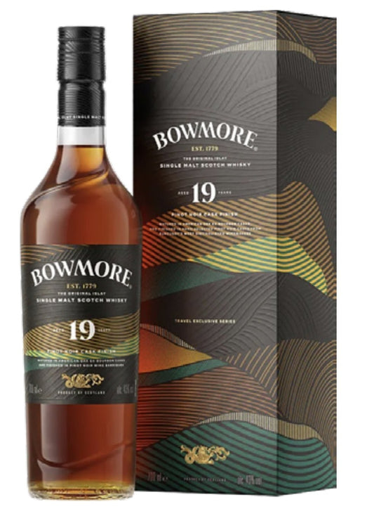 Bowmore 19letá Pinot Noir Cask Edition Whisky 0,7l 43% vol.