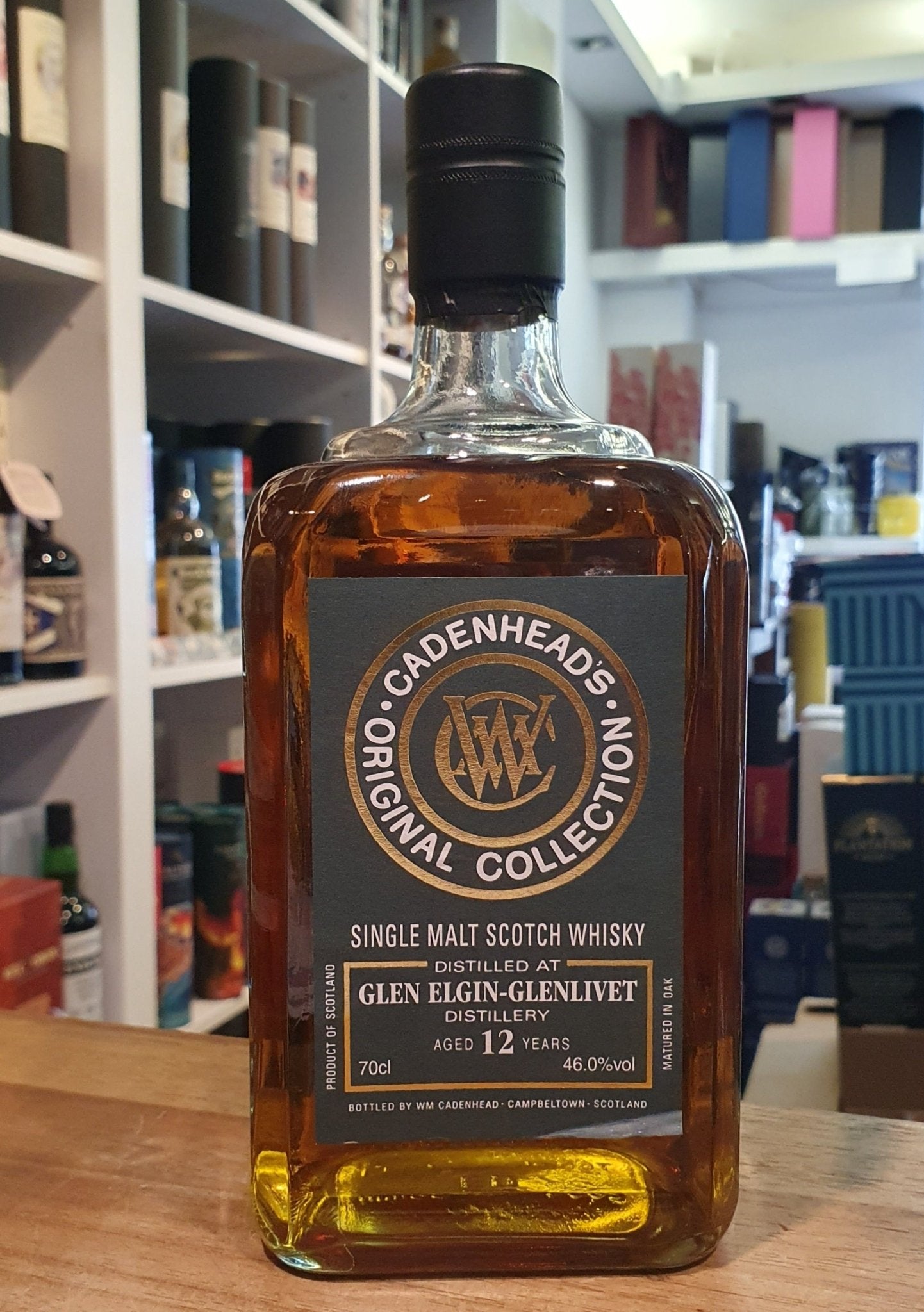 Glen Elgin Glenlivet 12 Jahre Palo Cortado cask Cadenhead's 0,7l 46 %vol. 2025