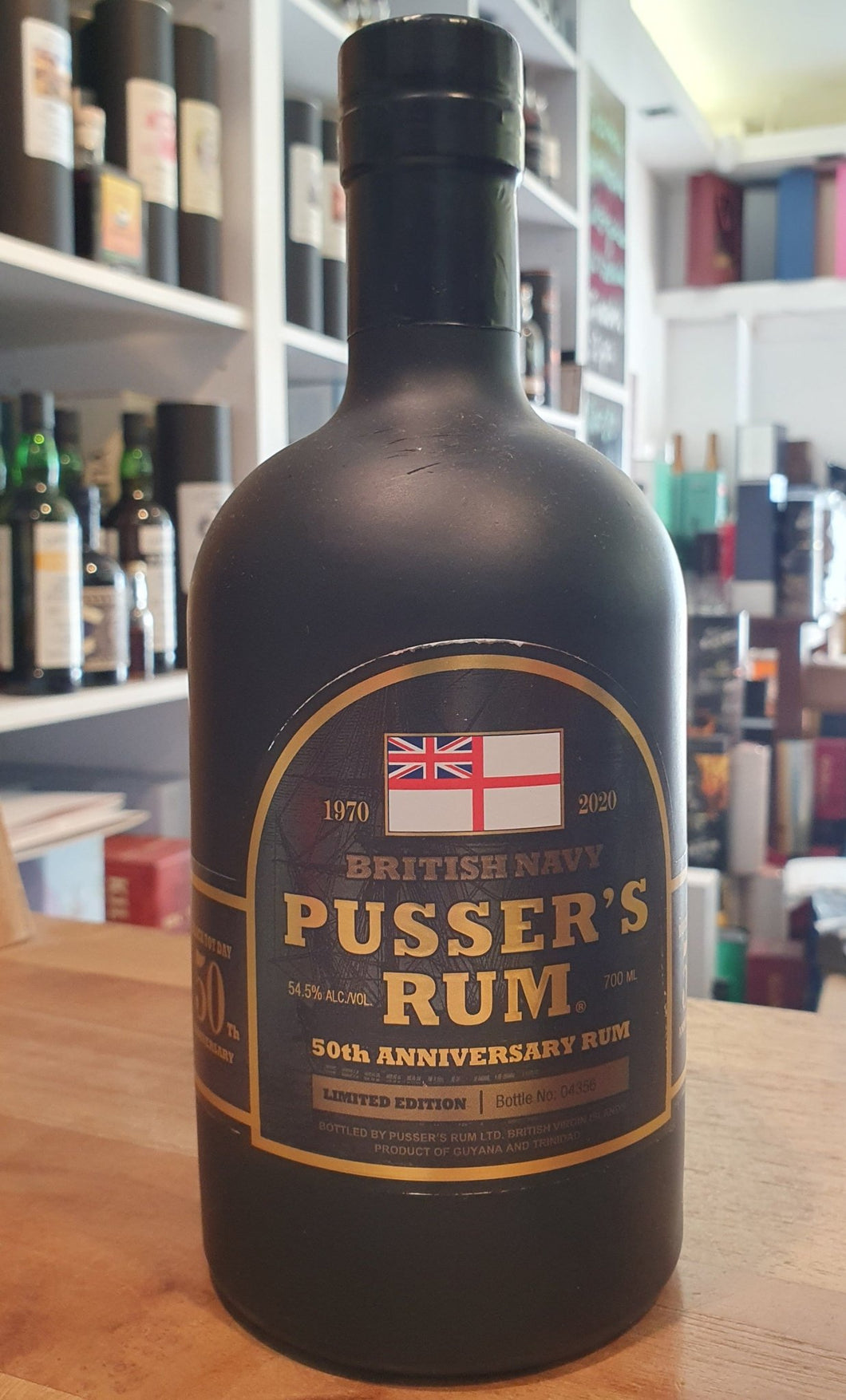 Pusser´s Black Tot 50th Anniversairy 54,5 % vol. Rum
