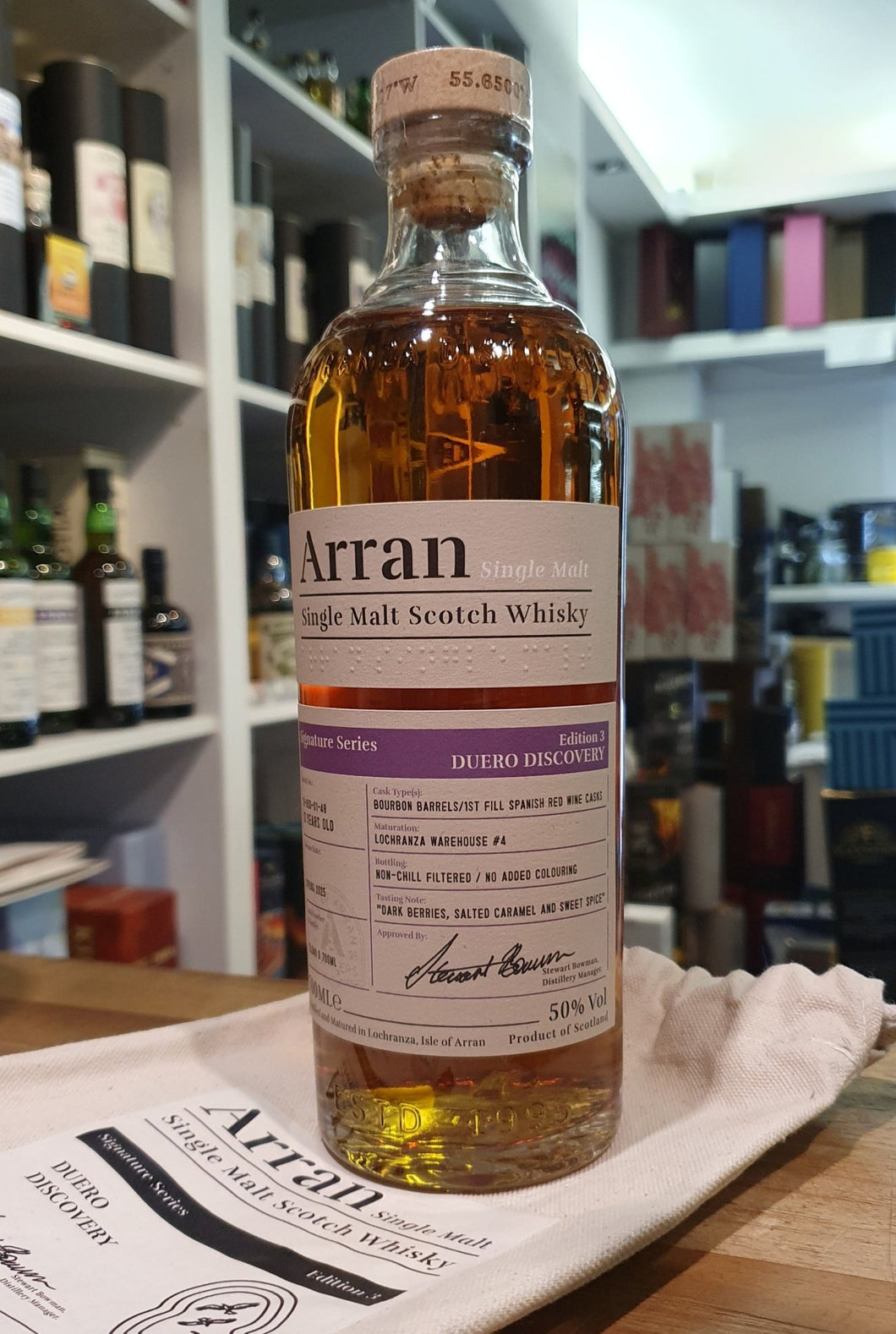 Arran Duero Discovery 12y Signature Ed. 3 0,7l 50 % vol. Single Malt Whisky