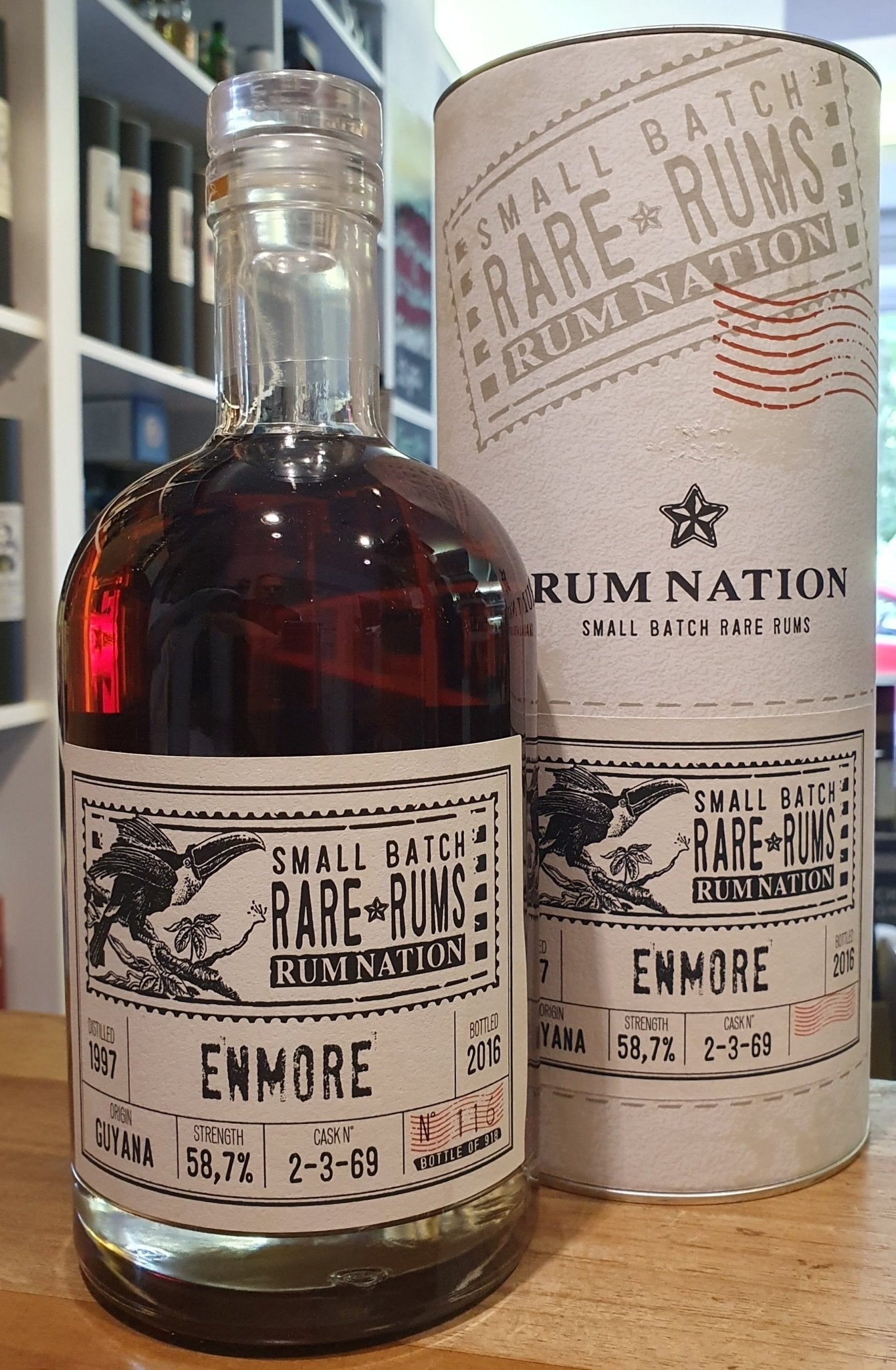Rum Nation Enmore 1997 2016 0,7l 58,7% vol. Rhum 2 3 69