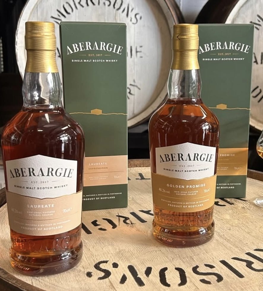 Warteliste für Information Aberargie golden Promise und Laureate Whisky