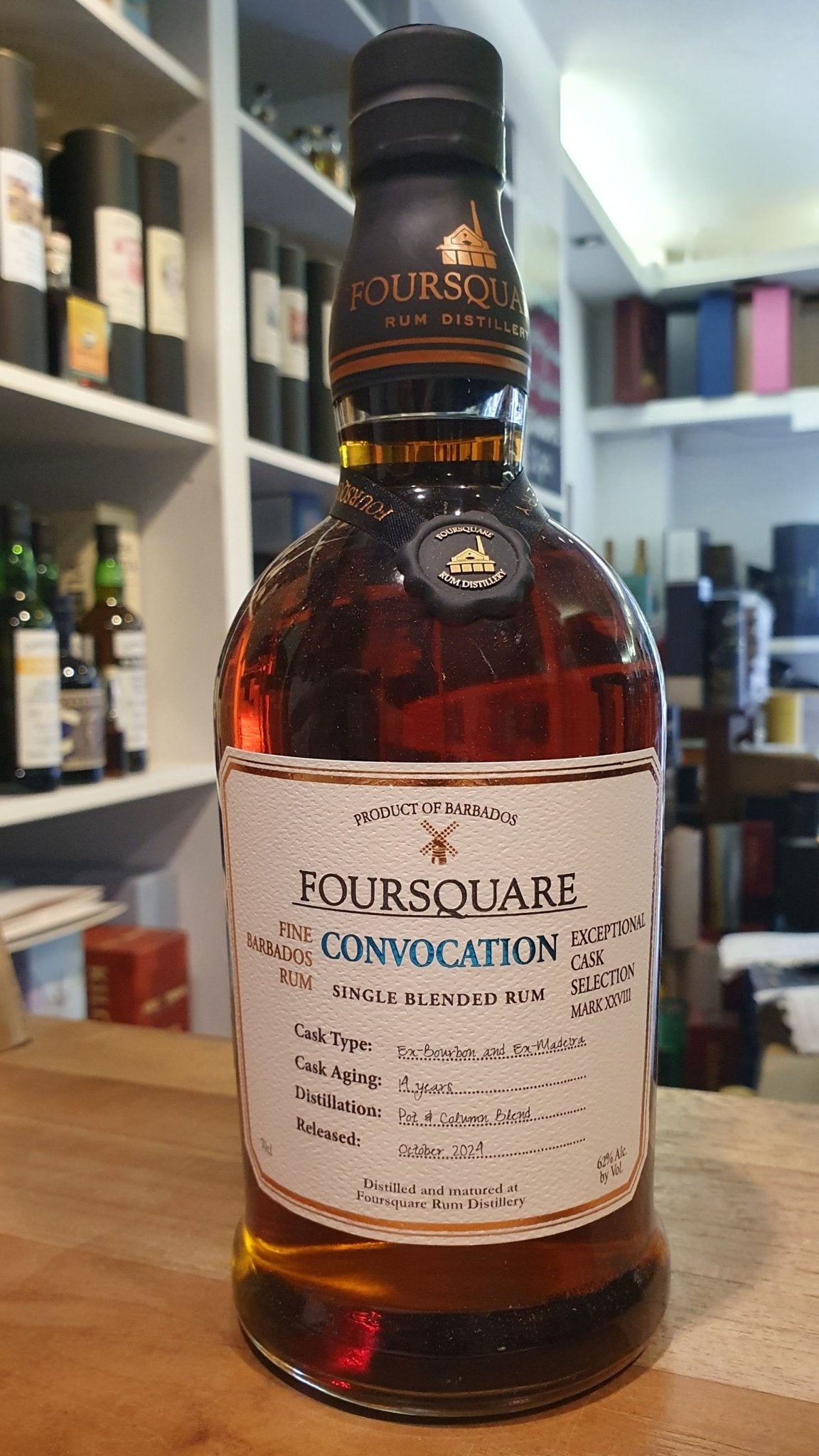 Foursquare Convocation Barbados 14y Madeira cask strength 62% vol. 0,7l Rum