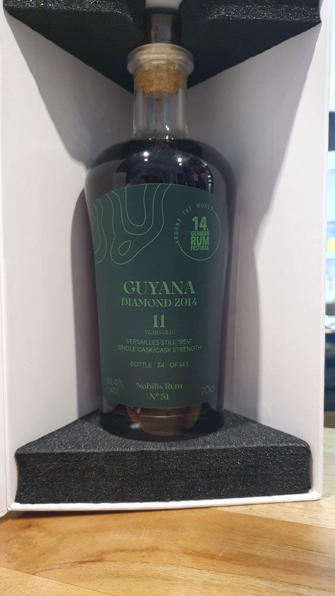 Nobilis Guyana Diamond 2014 2025 REV 11y GRF 0,7l 51 61,4%vol. single cask rum