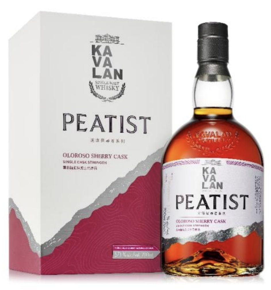 Kavalan Peatist Ex - Sherry vol 0.7l Fl 58,6%vol. Taiwan Whisky