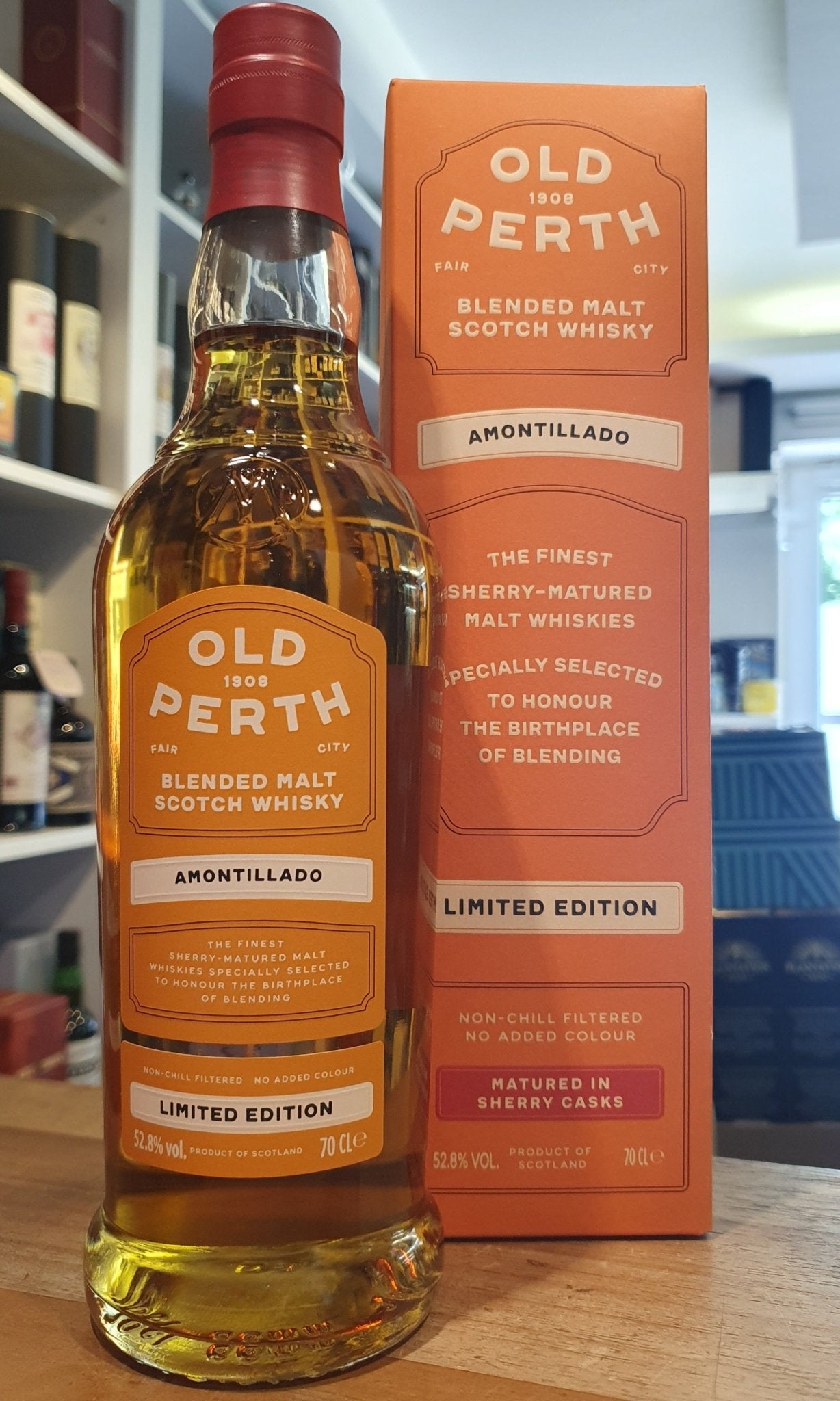 Old Perth Amontillado cask cs limited Edition 0,7l 52,8% vol. Whisky blend