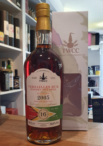 Diamond 2005 Versailles 2005 Guyana TWCC Single cask company 50,8%vol. 0,7l Fl Rum