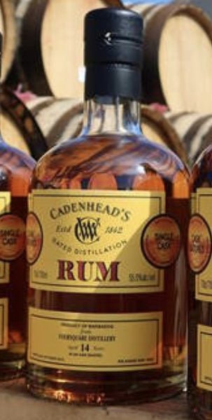 Foursquare single cask 2025 14y Cadenhead´s· 55 % vol. 0,7l Rum