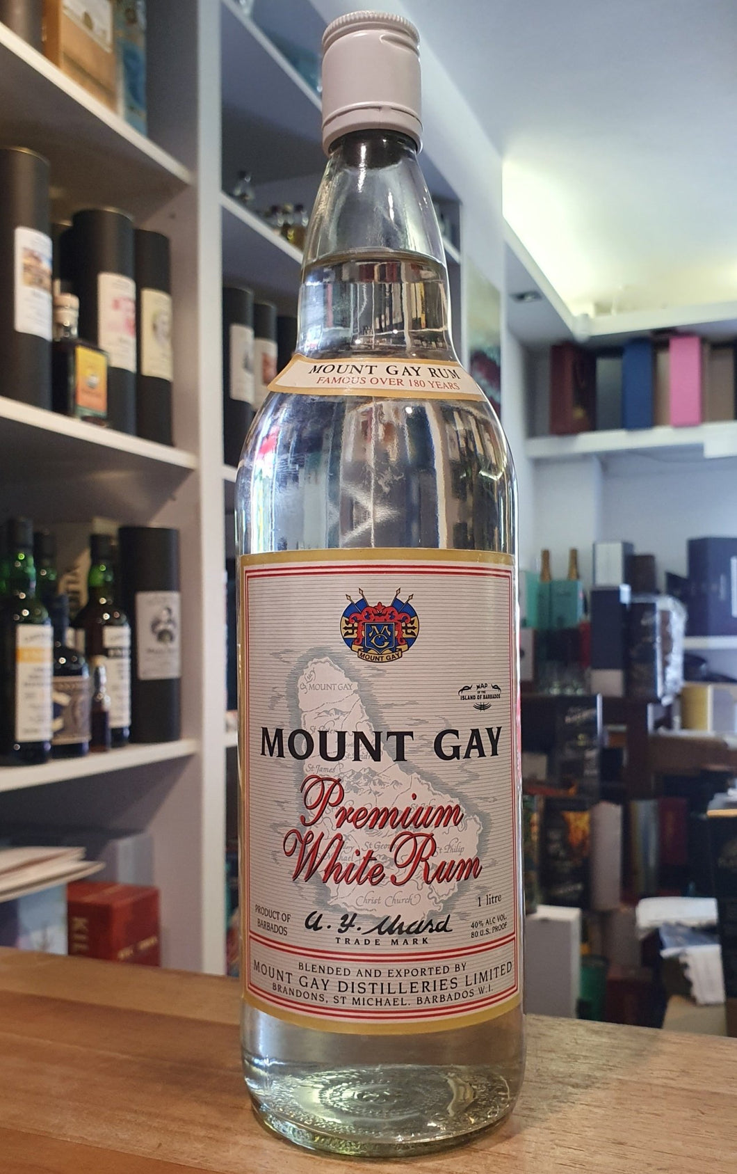 Mount Gay White 1970s 40% vol. 1l Rum